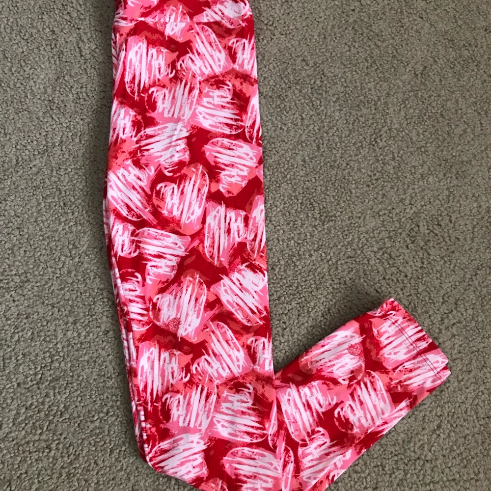OS LuLaRoe Valentine’s Leggings